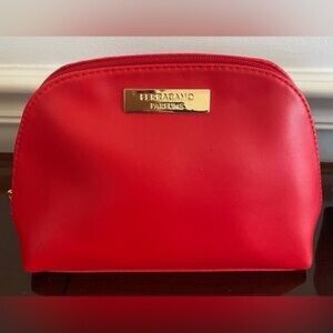 Salvatore Ferragamo Vibrant Red Cosmetic Case